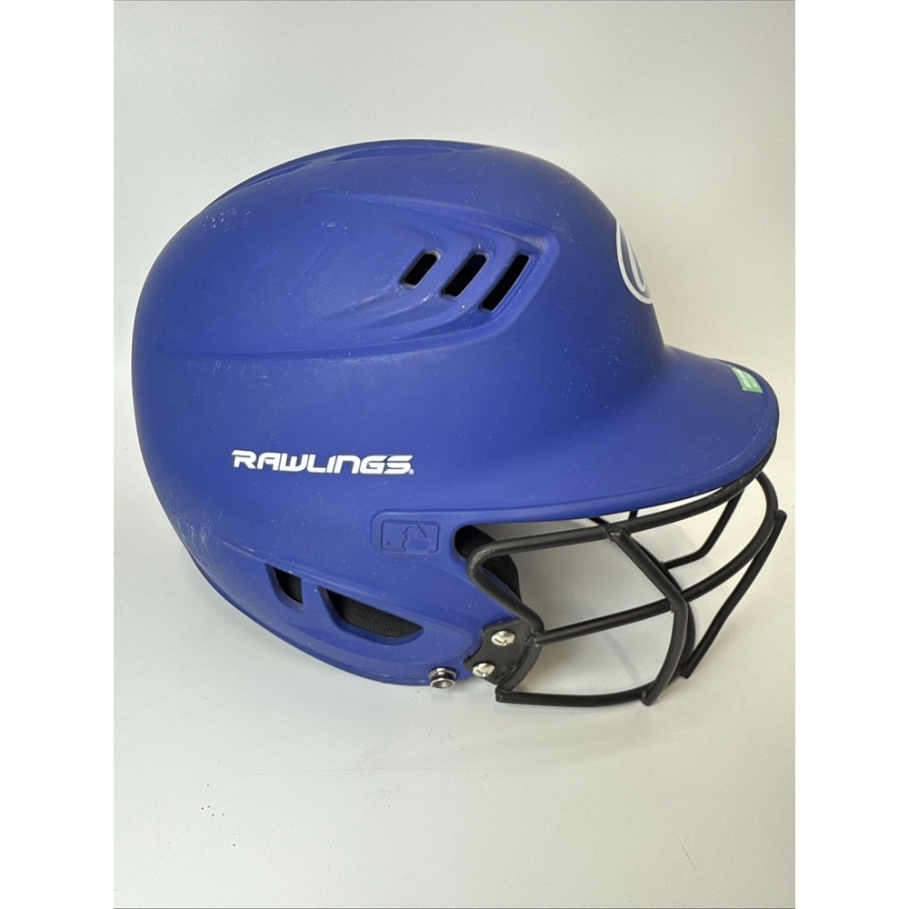 Rawlings Baseball Batting Helmet Youth 6 7/8- 7 5/8 R16S-REVB - Blue